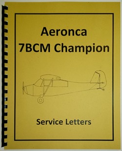 Aeronca 7EC and 7FC Operating and Service Manual Reprint 